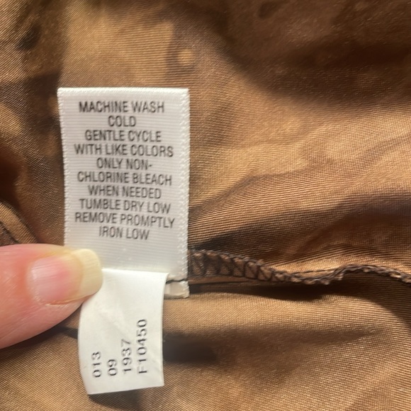 Y2K Xhilaration slip dress lace sequins beads embellished brown Adjustable XL - Picture 12 of 13